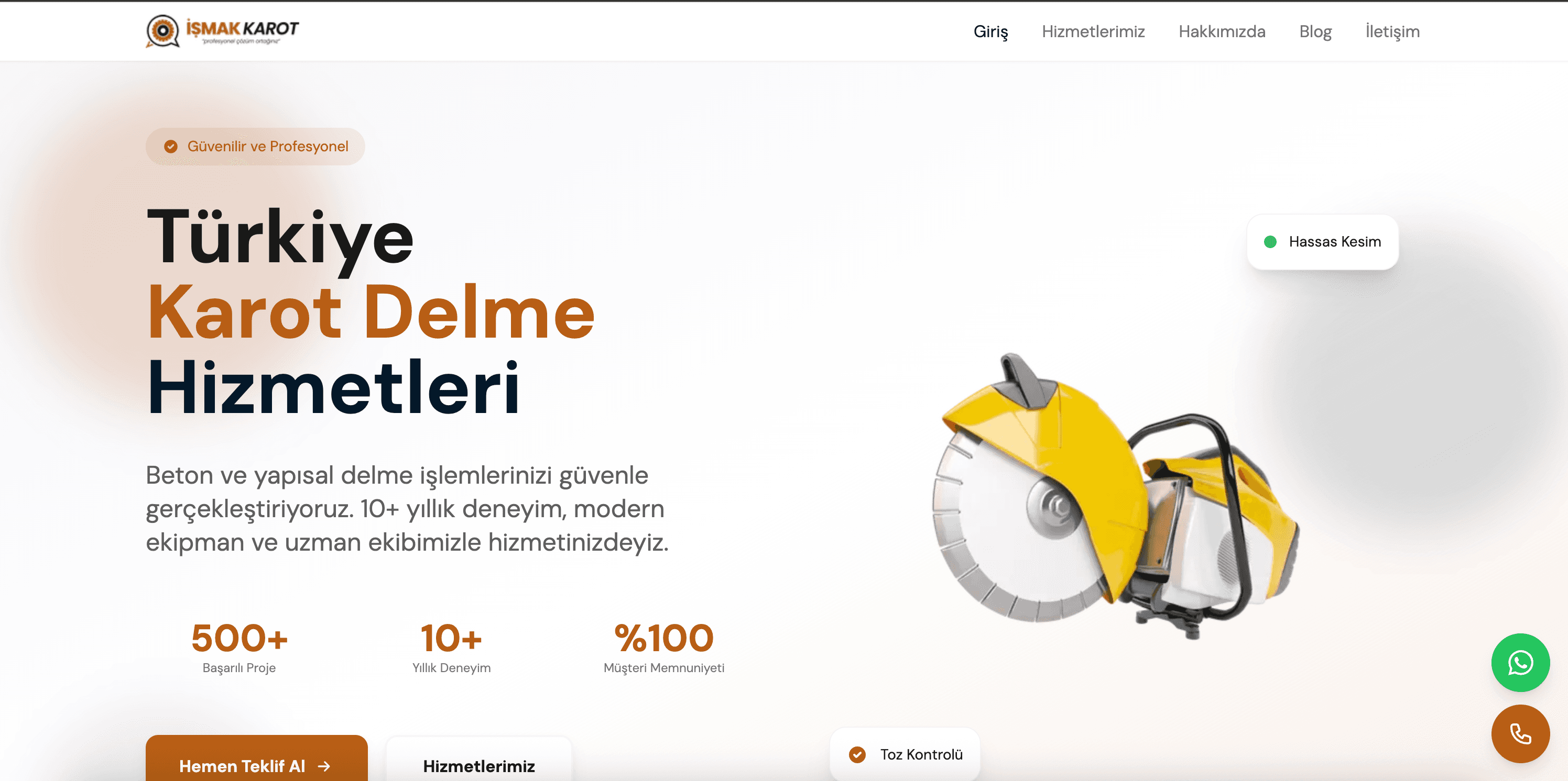 İsmak Karot Projesi